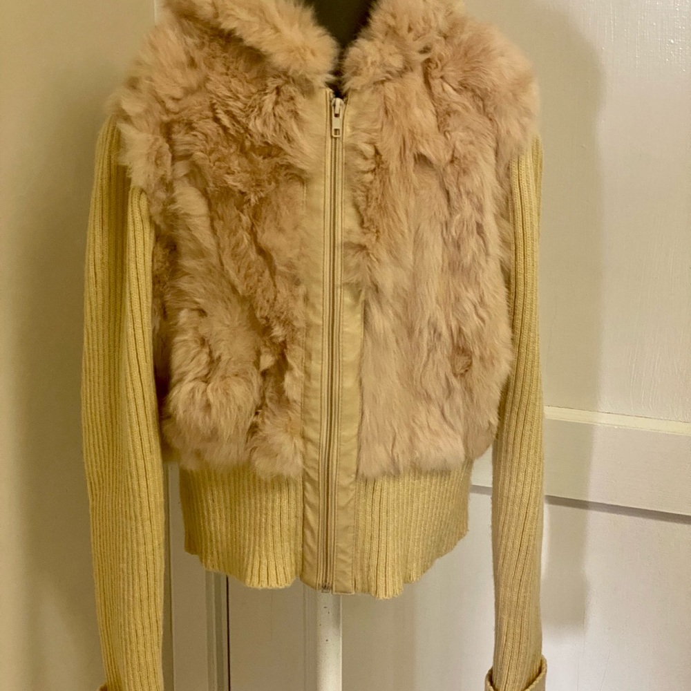 Genuine Fur hoodie